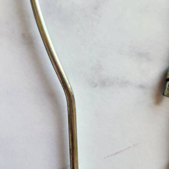 2 lamp shade golden harp 11" gold arch metal bracket - Picture 3 of 4